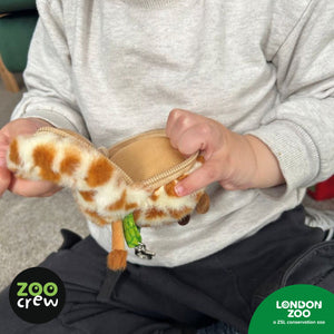 Product image 5 of Zippazoo Bag Buddy Giraffe, a stationery item for ages 3+, by Make Believe Ideas.
