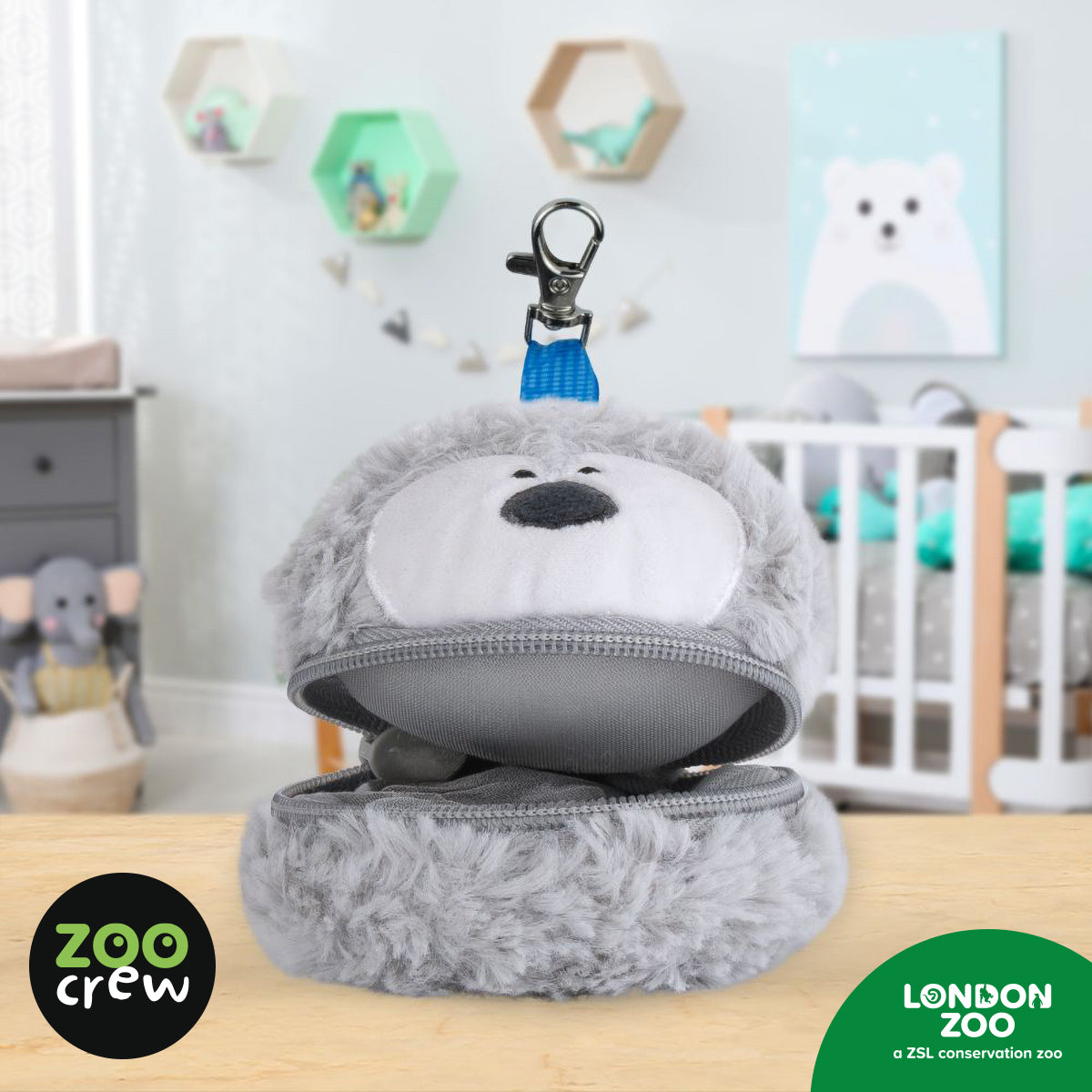Product image 3 of Zippazoo Bag Buddy Penguin Chick, a stationery item for ages 3+, by Make Believe Ideas.