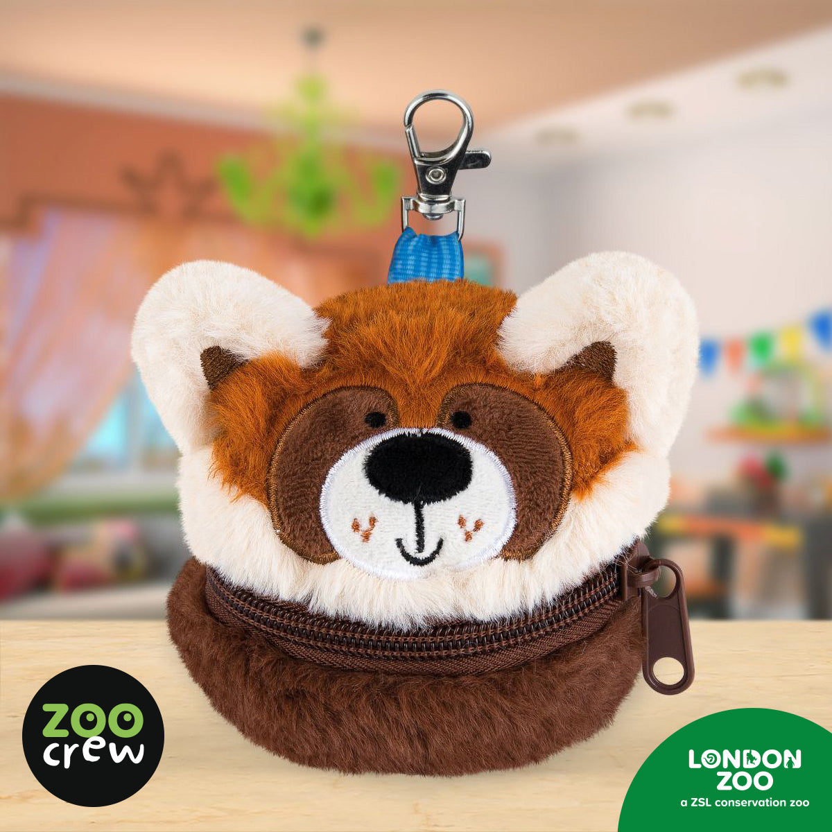 Product image 2 of Zippazoo Bag Buddy Red Panda, a stationery item for ages 3+, by Make Believe Ideas.