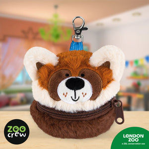 Product image 2 of Zippazoo Bag Buddy Red Panda, a stationery item for ages 3+, by Make Believe Ideas.