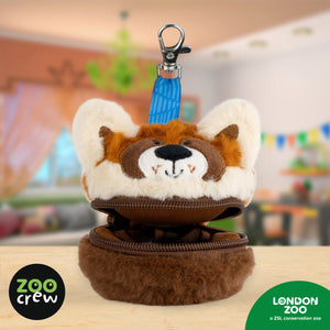 Product image 3 of Zippazoo Bag Buddy Red Panda, a stationery item for ages 3+, by Make Believe Ideas.