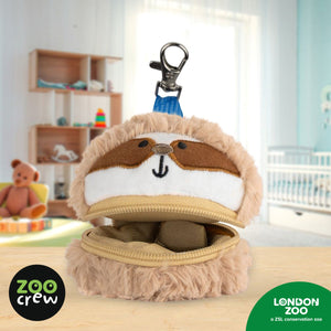 Product image 3 of Zippazoo Bag Buddy Sloth, a stationery item for ages 3+, by Make Believe Ideas.
